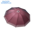 China Manufactory ODM Different Suppliers To Nepal India Market Wholesale Cheap Lattice Colored SUN Brand 3 Folding Umbrella
